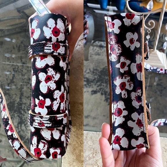 Dr. Martens Black and Red Crossbody Bag - Picture 4 of 10